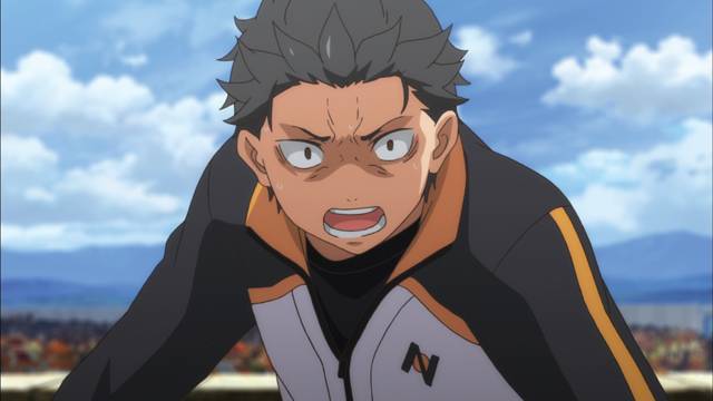 声を荒げるスバル