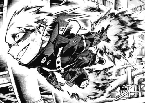 ニューコスチュームがかっこいい爆豪勝己